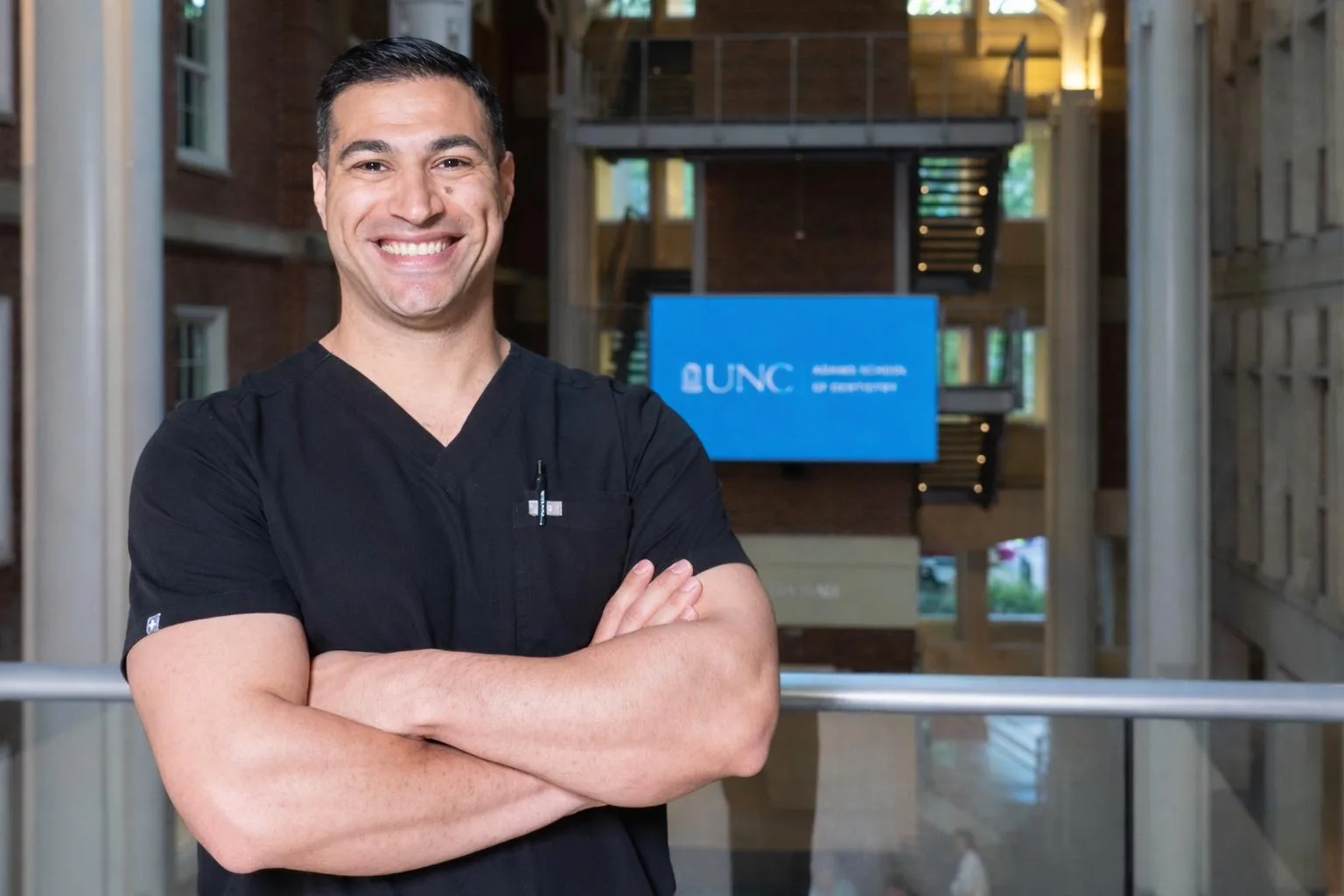 Ahmed K. Shujairi, DDS, at the UNC Adams School of Dentistry